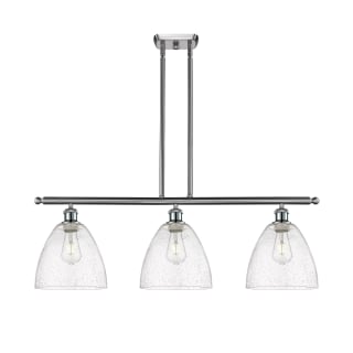 A thumbnail of the Innovations Lighting 516-3I-13-36 Bristol Linear Brushed Satin Nickel / Seedy