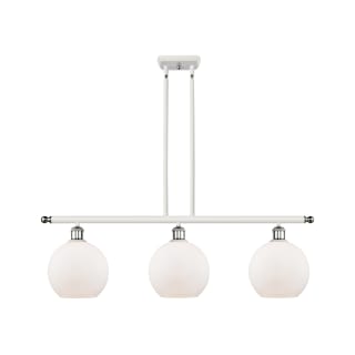 A thumbnail of the Innovations Lighting 516-3I-11-36 Athens Linear White and Polished Chrome / Matte White