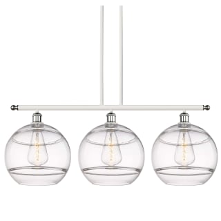 A thumbnail of the Innovations Lighting 516-3I-14-39 Rochester Pendant White Polished Chrome / Clear