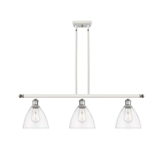 A thumbnail of the Innovations Lighting 516-3I-11-36 Bristol Linear White and Polished Chrome / Clear