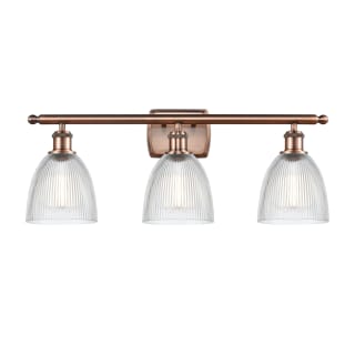 A thumbnail of the Innovations Lighting 516-3W Castile Antique Copper / Clear