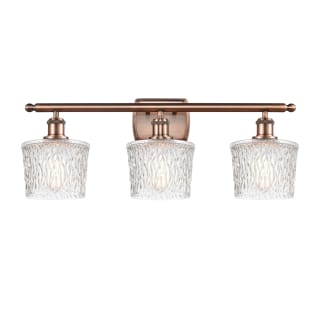 A thumbnail of the Innovations Lighting 516-3W Niagra Antique Copper / Clear