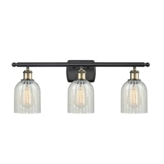 A thumbnail of the Innovations Lighting 516-3W Caledonia Black Antique Brass / Mouchette