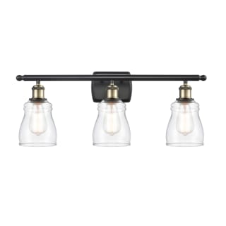 A thumbnail of the Innovations Lighting 516-3W Ellery Black Antique Brass / Clear
