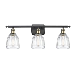 A thumbnail of the Innovations Lighting 516-3W Brookfield Black Antique Brass / Clear