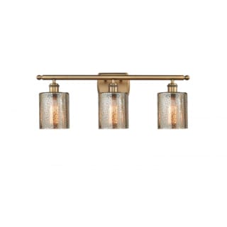 A thumbnail of the Innovations Lighting 516-3W Cobbleskill Brushed Brass / Mercury