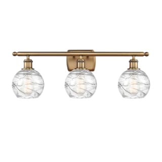 A thumbnail of the Innovations Lighting 516-3W Small Deco Swirl Brushed Brass / Clear