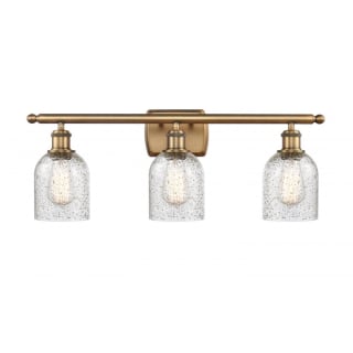 A thumbnail of the Innovations Lighting 516-3W-12-26 Caledonia Vanity Mica / Brushed Brass