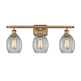 A thumbnail of the Innovations Lighting 516-3W Eaton Brushed Brass / Clear