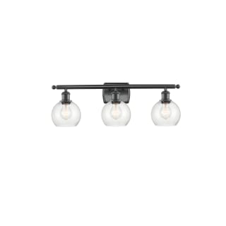 A thumbnail of the Innovations Lighting 516-3W-9-26 Athens Vanity Matte Black / Seedy