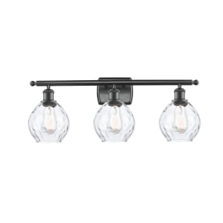 A thumbnail of the Innovations Lighting 516-3W Small Waverly Matte Black / Clear