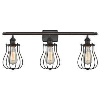 A thumbnail of the Innovations Lighting 516-3W Barrington Oiled Rubbed Bronze / Mesh Cylinder