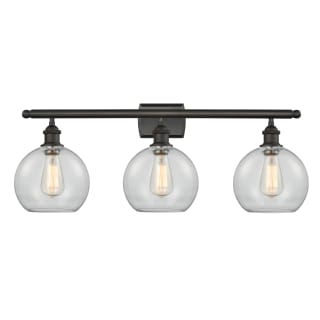 A thumbnail of the Innovations Lighting 516-3W-13-26 Athens Vanity Oil Rubbed Bronze / Clear