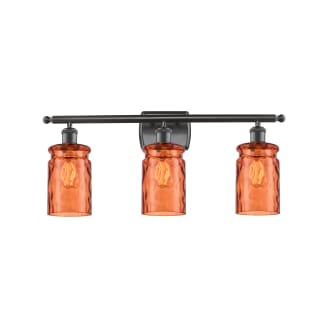A thumbnail of the Innovations Lighting 516-3W Candor Oil Rubbed Bronze / Turmeric Waterglass
