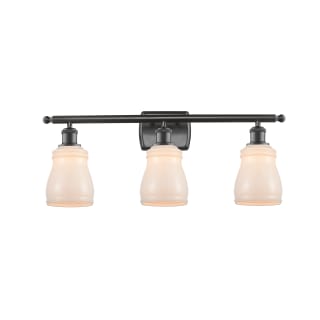 A thumbnail of the Innovations Lighting 516-3W Ellery Oil Rubbed Bronze / White