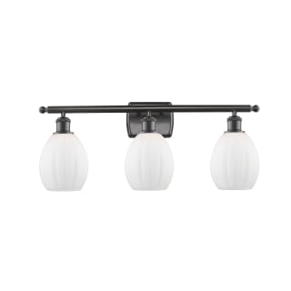 A thumbnail of the Innovations Lighting 516-3W-12-26 Eaton Vanity Matte White / Oil Rubbed Bronze