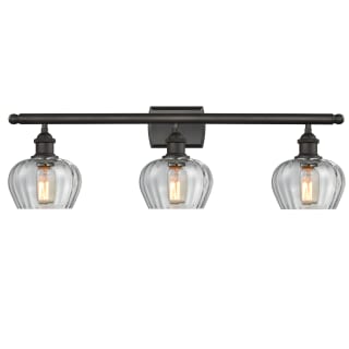 A thumbnail of the Innovations Lighting 516-3W Fenton Oiled Rubbed Bronze / Clear Fluted