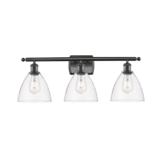 A thumbnail of the Innovations Lighting 516-3W-11-28 Bristol Vanity Oil Rubbed Bronze / Clear