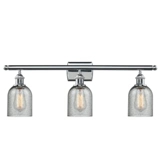 A thumbnail of the Innovations Lighting 516-3W Caledonia Polished Chrome / Charcoal