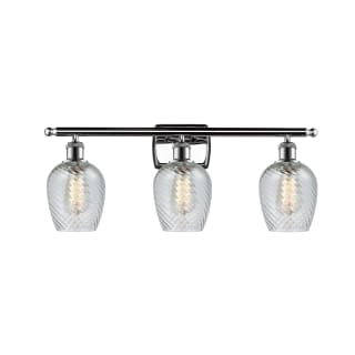 A thumbnail of the Innovations Lighting 516-3W Salina Polished Chrome / Clear Fluted