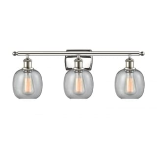 A thumbnail of the Innovations Lighting 516-3W Belfast Polished Nickel / Seedy