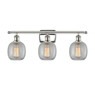 A thumbnail of the Innovations Lighting 516-3W Belfast Polished Nickel / Clear Crackle