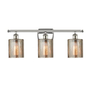 A thumbnail of the Innovations Lighting 516-3W Cobbleskill Polished Nickel / Mercury