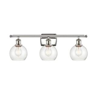 A thumbnail of the Innovations Lighting 516-3W-10-26 Athens Vanity Polished Nickel / Seedy