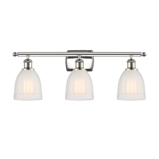A thumbnail of the Innovations Lighting 516-3W Brookfield Polished Nickel / White