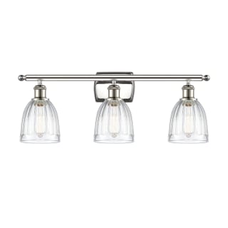 A thumbnail of the Innovations Lighting 516-3W Brookfield Polished Nickel / Clear
