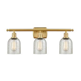 A thumbnail of the Innovations Lighting 516-3W-12-26 Caledonia Vanity Mica / Satin Gold