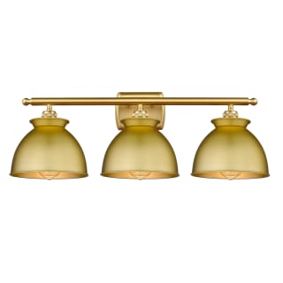 A thumbnail of the Innovations Lighting 516-3W-12-28 Adirondack Vanity Satin Gold