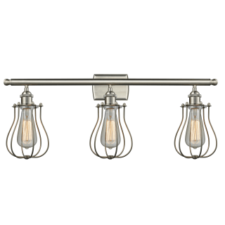 A thumbnail of the Innovations Lighting 516-3W Barrington Brushed Satin Nickel / Mesh Cylinder