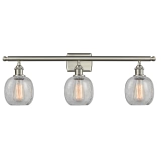 A thumbnail of the Innovations Lighting 516-3W Belfast Brushed Satin Nickel / Clear Crackle