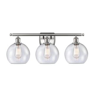 A thumbnail of the Innovations Lighting 516-3W-13-26 Athens Vanity Brushed Satin Nickel / Seedy