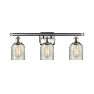 A thumbnail of the Innovations Lighting 516-3W Caledonia Brushed Satin Nickel / Mica
