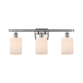 A thumbnail of the Innovations Lighting 516-3W Hadley Brushed Satin Nickel / Matte White
