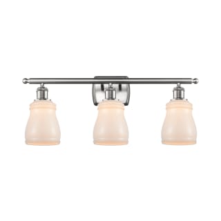 A thumbnail of the Innovations Lighting 516-3W Ellery Brushed Satin Nickel / White