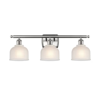 A thumbnail of the Innovations Lighting 516-3W Dayton Brushed Satin Nickel / White