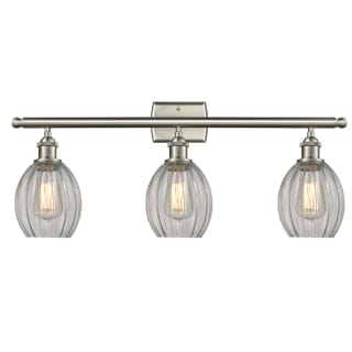 A thumbnail of the Innovations Lighting 516-3W Eaton Brushed Satin Nickel / Clear Fluted