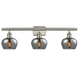 A thumbnail of the Innovations Lighting 516-3W Fenton Brushed Satin Nickel / Smoked Fluted