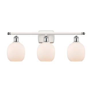 A thumbnail of the Innovations Lighting 516-3W Belfast White and Polished Chrome / Matte White