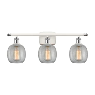 A thumbnail of the Innovations Lighting 516-3W Belfast White and Polished Chrome / Clear Crackle