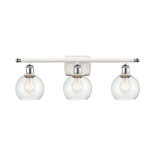 A thumbnail of the Innovations Lighting 516-3W-9-26 Athens Vanity White and Polished Chrome / Seedy