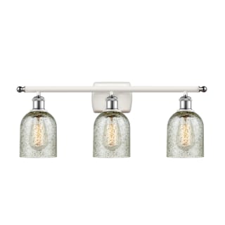 A thumbnail of the Innovations Lighting 516-3W Caledonia White and Polished Chrome / Mica