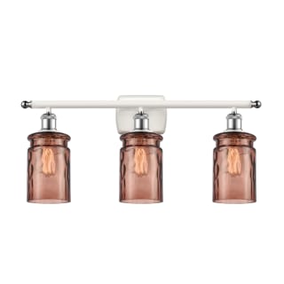 A thumbnail of the Innovations Lighting 516-3W Candor White and Polished Chrome / Toffee Waterglass