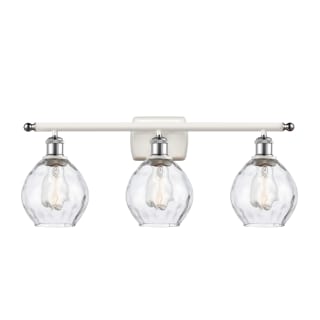 A thumbnail of the Innovations Lighting 516-3W Small Waverly White and Polished Chrome / Clear