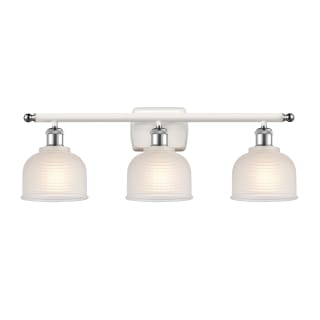 A thumbnail of the Innovations Lighting 516-3W Dayton White and Polished Chrome