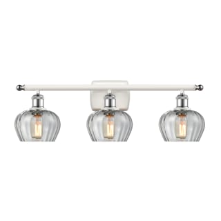 A thumbnail of the Innovations Lighting 516-3W Fenton White and Polished Chrome / Clear