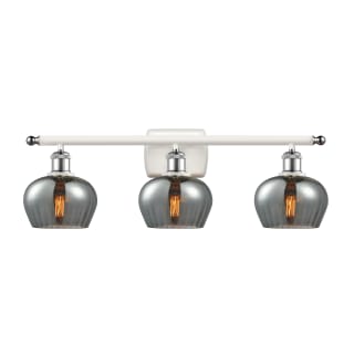 A thumbnail of the Innovations Lighting 516-3W Fenton White and Polished Chrome / Plated Smoke